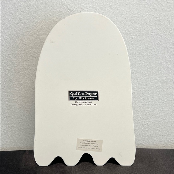 Quill To Paper | “Hey Boo” Ghost Decoration - Picture 6 of 9